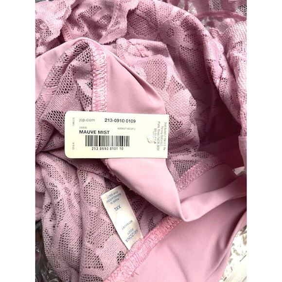 Arizona Body Intimates Coordinating Lace Halter Bralette & Boyshort-NEW w/Tags`. - Picture 4 of 6